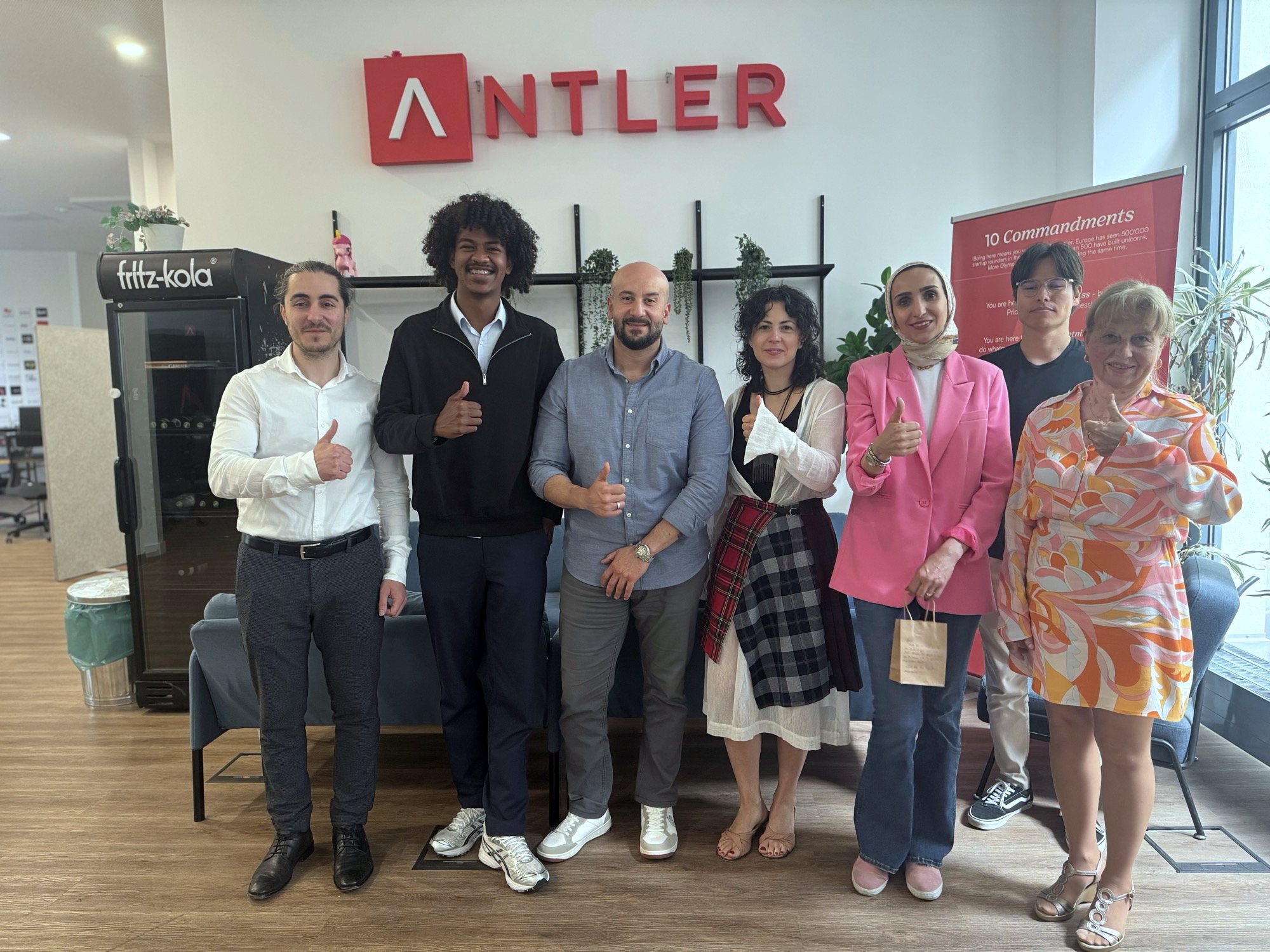 The Berlin cohort at the end of their in-person week